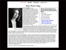 Tablet Screenshot of pattywaterssings.com